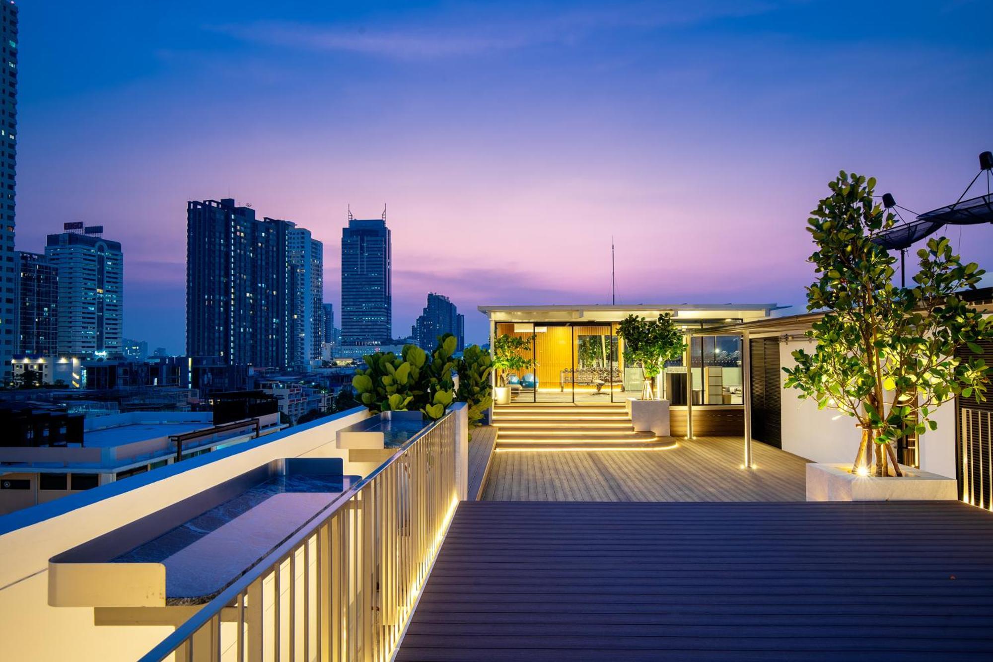 Saan Hotel Sathorn Bangkok Exterior foto